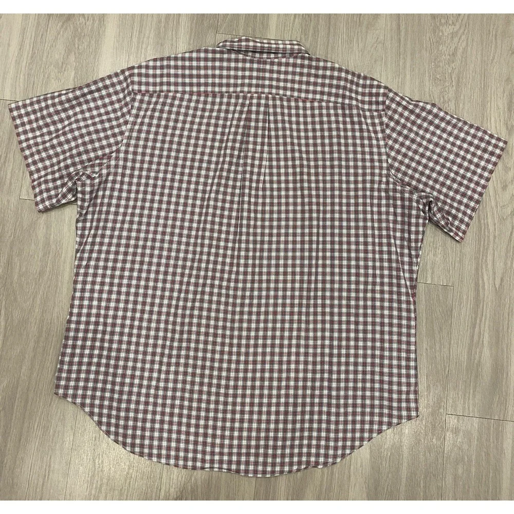 Polo Ralph Lauren Shirt Men 2XL XXL Button Up Plaid Vintage VTG Classic‎ Fit EUC